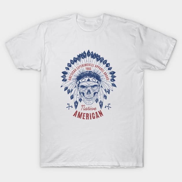 Native American T-Shirt by Vecster